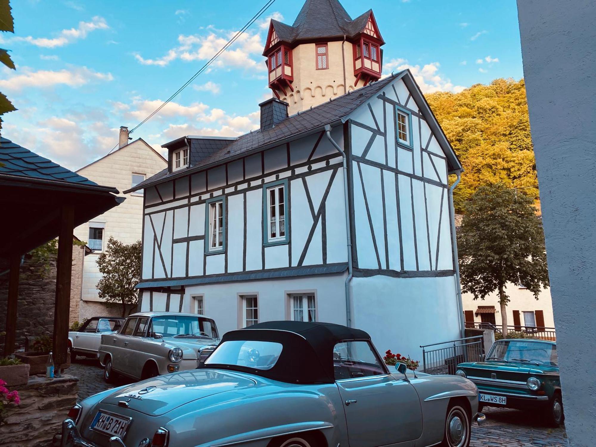 Landgasthof Zum Weissen Schwanen Braubach Exterior foto